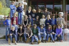 Klassenfoto Sek, 1979, Hr. Siegrist