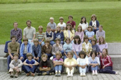 Klassenfoto Sek, 1981, Keller und Ammann