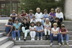 Klassenfoto Sek, Rehsteiner, 1983