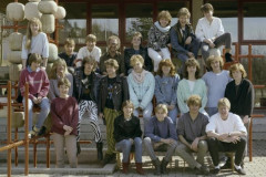 Klassenfoto Sek, 1985, Fehlmann