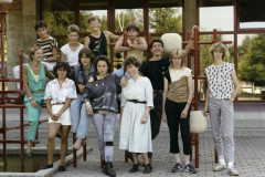 Klassenfoto Sek, 1985, Fr. Rehsteiner