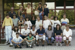 Klassenfoto Sek, 1985, Theo Steinmann