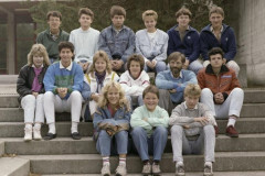 Klassenfoto Sek, 1987, Marco Rüegg