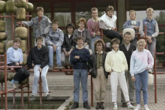 Klassenfoto Sek, 1987, Siegrist