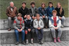 Klassenfoto 1987/88, 1./2. Sek, J. Albrecht