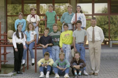 Klassenfoto 1. Sek, 1989, Siegrist