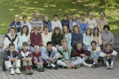 Klassenfoto 2. Sek, 1989, Spillmann