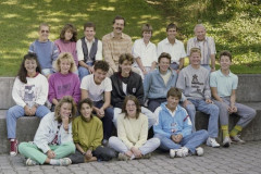 Klassenfoto 3. Sek, 1989, Hp. Eckhardt