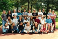 Klassenfoto 2. Sek, 1995, Hp. Eckhardt und J. Philipp