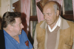 Oberstufenschulpflege, Eugen Seiterle + Hans Planzer, Examenessen Hinterburg Oberstufenschulpflege, Eugen Seiterle + Hans Planzer, Examenessen Hinterburg