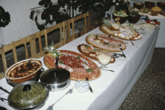 Oberstufenschulpflege, Buffet, Examenessen Hinterburg