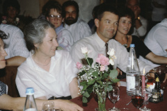Oberstufenschulpflege, Ester + Walter Siegrist, Examenessen Hinterburg