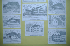 Sek.Schule, alle Schulhäuser, ohne Ochsen (1835, privat) und Letten (ab 1975)