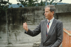 Spatenstich Turnhalle Letten, Heinz Mäusli