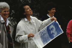Spatenstich Turnhalle Letten, Anita Frei