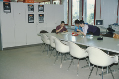 Schulhaus Letten Lehrerzimmer, Jürg Philipp, Marianne Spörri, Sabine Hofmann