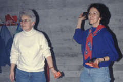 Hausfest Letten, Silvester 1990, Esther Brütsch, Anita Frei