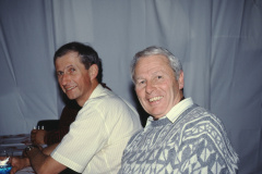 Hausfest Letten, Silvester 1990, Heinz Mäusli & Jörg Albrecht
