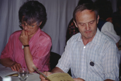 Letzte Handarbeits-Ausstellung im Letten, Margrit & Walter Schmied