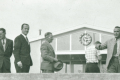 Baukommission Maiwinkel, A. Dubach, O. Egli, H. Kägi, NN, Hans Kunz, René Sunier