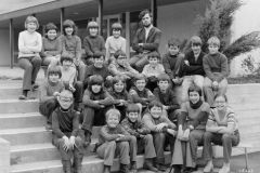Klassenfoto Primar Adetswil, Werner Bauer, 1972