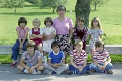 Klassenfoto Primar Adetswil, Martha Zimmermann, 1981 Klassenfoto Primar Adetswil, Martha Zimmermann, 1981