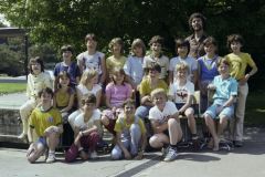 Klassenfoto Primar Adetswil, Werner Bauer, 1985