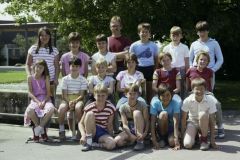 Klassenfoto Primar Adetswil, Kurt Hobi, 1985 Klassenfoto Primar Adetswil, Kurt Hobi, 1985