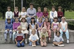 Klassenfoto 1. Primar Adetswil, Briner, 1987 Klassenfoto 1. Primar Adetswil, Briner, 1987