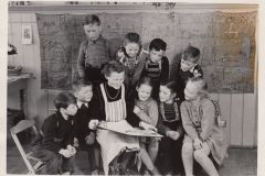 Klassenfoto Kindergarten Oberdorf R. Kuster 1952/53