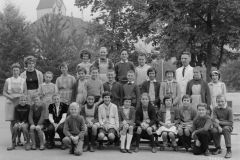 Klassenfoto Primar Dorf, W. Schenkel, 1962