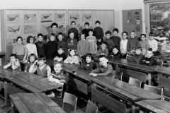 Klassenfoto Primar Oberdorf, Elsbeth Hulftegger, 1970