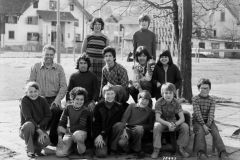 Klassenfoto Primar Dorf, Hr. Zimmerli, 1977