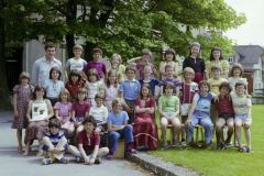 Klassenfoto Primar Dorf, Emil Kägi, 1978