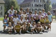Klassenfoto Primar Dorf, Emil Kägi, 1985