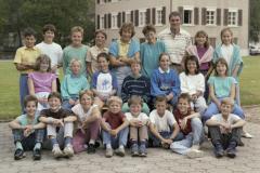 Klassenfoto Primar Dorf, Emil Kägi, 1987