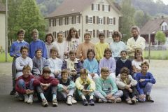 Klassenfoto Primar Dorf, Peter Köppel, 1988