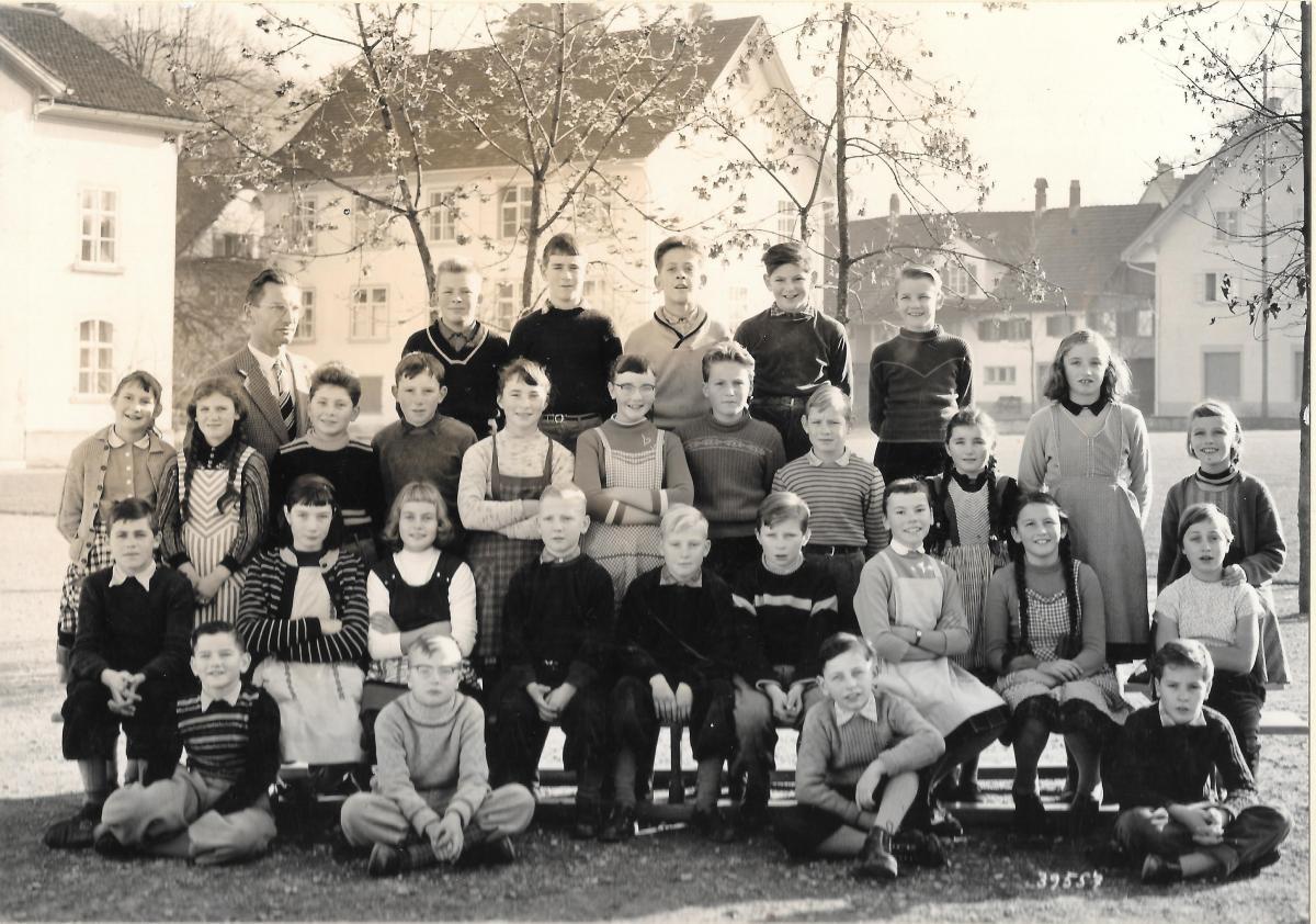 Primarschule Dorf,5./ 6. Klasse 1968, Walter Schenkel