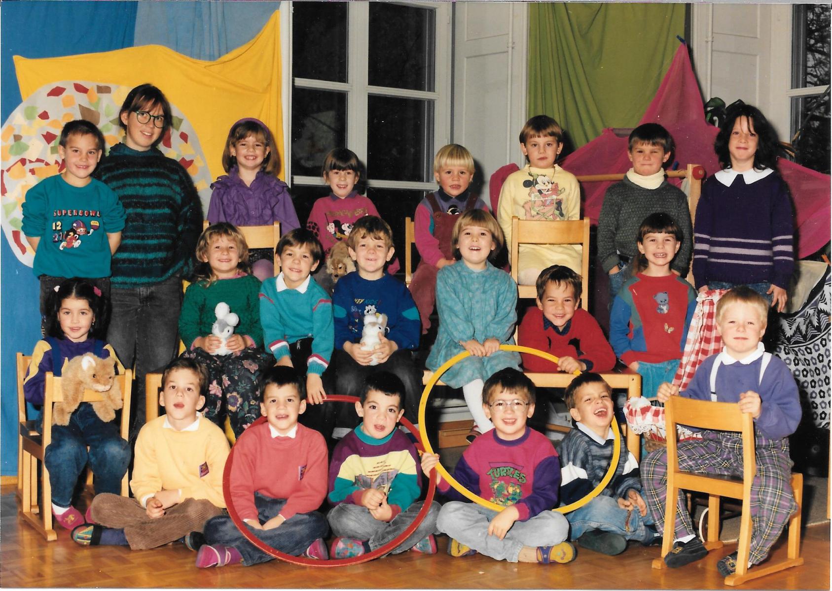 2. Jahr Kindergarten Dorf 1991