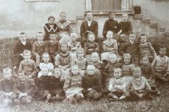 Klassenfoto Schule Wappenswil, Lehrer Paul Meier