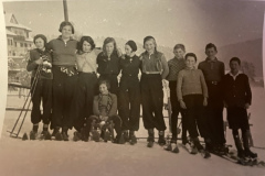 Klassenfoto Skigruppe Bettswil 1934/35