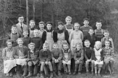 Klassenfoto Primar Tanne, Hr. Rudolf Bosshard, 1951