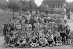 Klassenfoto Primar Bettswil, Jürg Albrecht, 1956