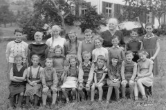 Klassenfoto Primar Berg, Schaufelberger, 1956
