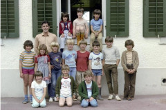 Klassenfoto Primar Tanne, Hr. Frey, 1981 Klassenfoto Primar Tanne, Hr. Frey, 1981
