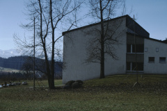 Schulhaus Adetswil, Erweiterung Baugespann