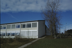 Schulhaus Adetswil, Erweiterung Baugespann