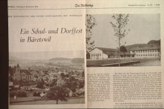 Einweihung Schulhaus Dorf ZO
