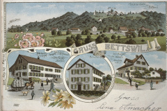 Ansichtskarte coloriert Bettswil