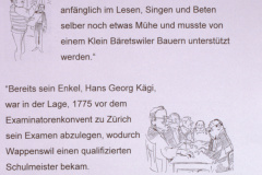 Schule Wappenswil, Besonderes 5 Generationen Kägi